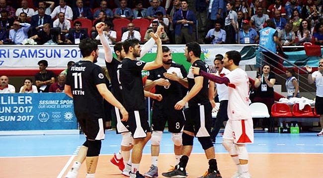 VOLEYBOLDA FİNALE YÜKSELDİK