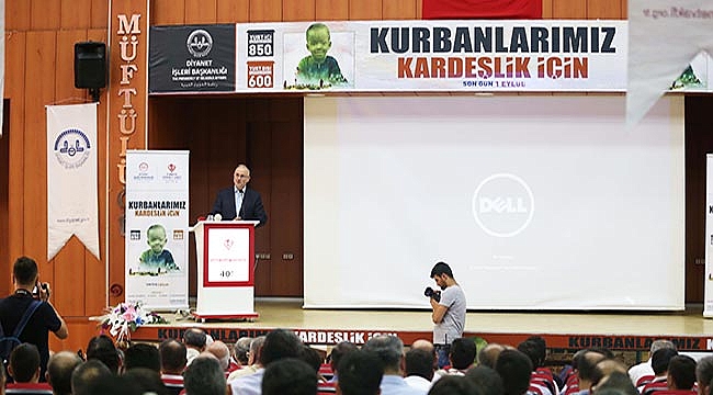 300 bin kurban bağışı bekliyor
