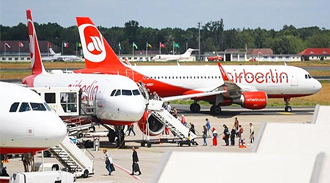 Alman devi Air Berlin iflas etti