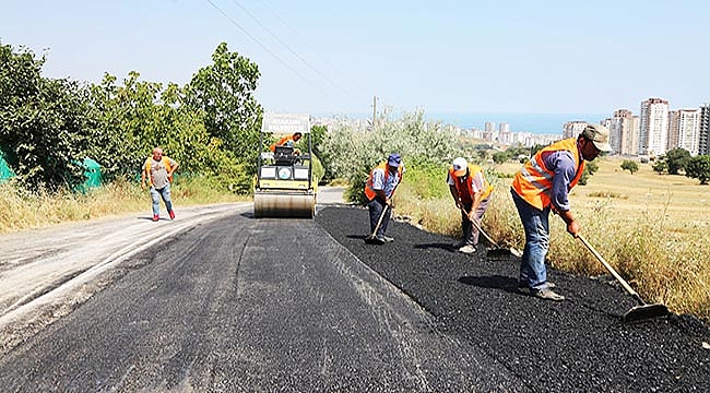 Atakum'da 1 yılda 1 milyon metrekare yol