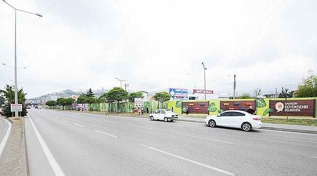 BÜYÜKŞEHİRDEN PEYZAJ ÇALIŞMASI