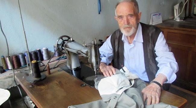 Emektar terzi hazır giyimden dertli