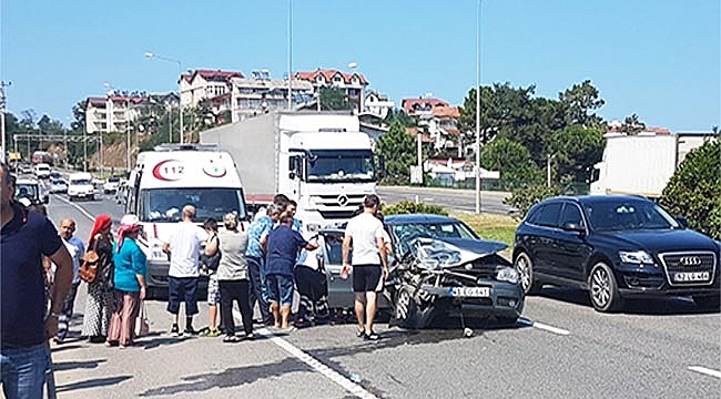 Fatsa’da trafik kazaları: 13 Yaralı