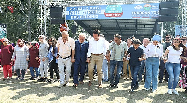 Mahmur Dağı Mesire Alanı açıldı 