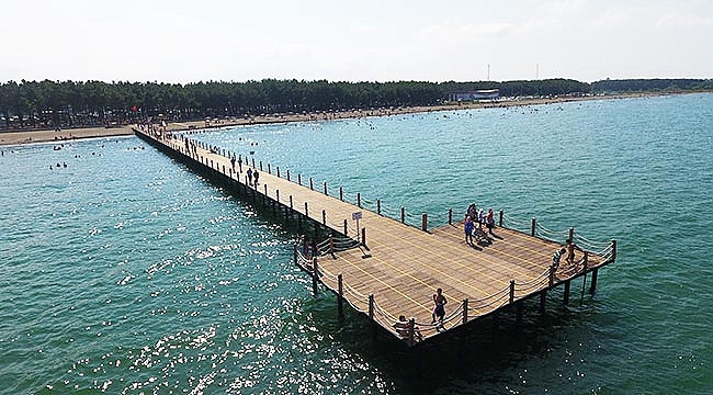 Ne Akdeniz, ne Ege  burası Terme Miliç 