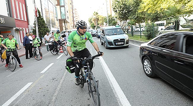 Organik tarım için 630 km pedal çevirecekler 