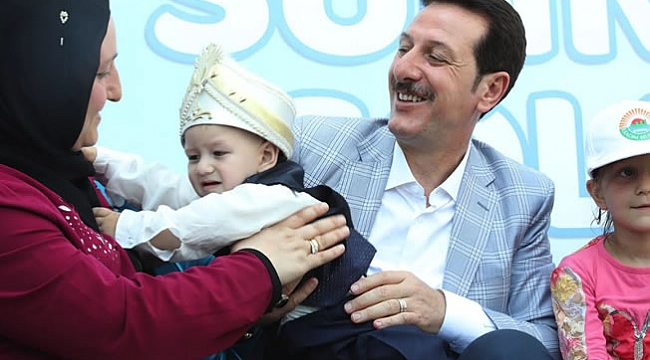 Sünnet şöleni İlkadım'da gerçekleşti