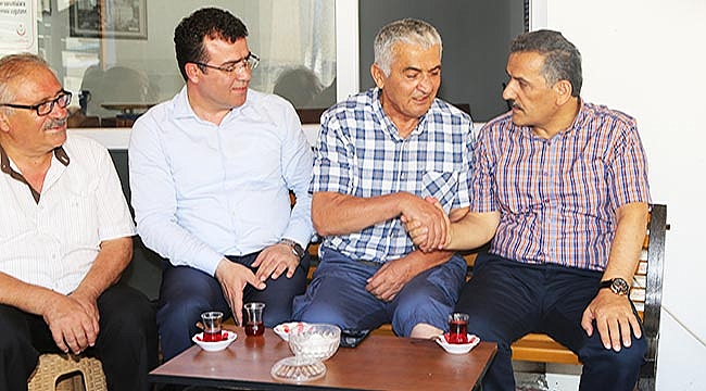 Vali Kaymak, Atakum'daki projeleri inceledi 