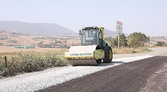 3 yılda 123 km asfalt yol yaptık