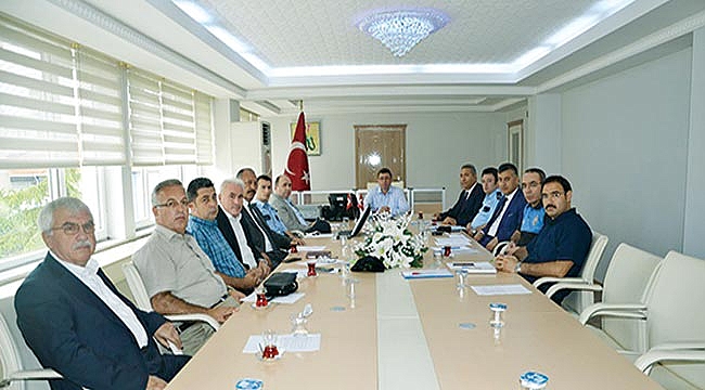 Bafra’da güvenlik toplantısı