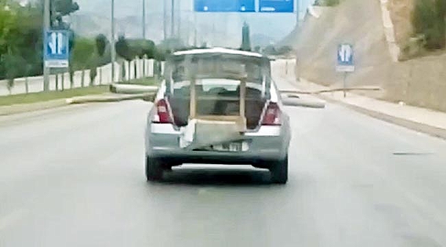 Bu aracı sollamak mümkün değil!