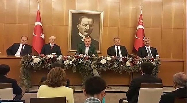 Kılıç, Erdoğan’ın ile ABD’ye uçtu