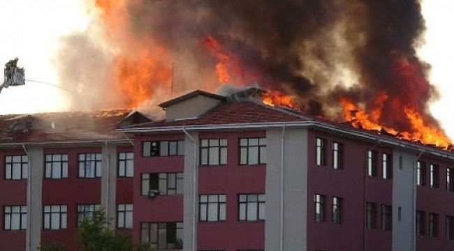 Konya'da korku dolu dakikalar!