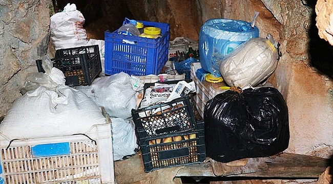 Mağarayı soğuk hava deposu yaptılar