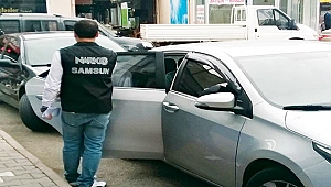 Samsun Bafra’da uyuşturucu operasyonu: 9 gözaltı
