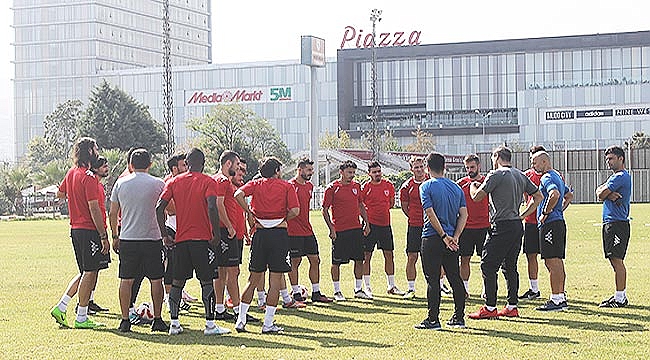 Samsunspor’da idman yapılmadı