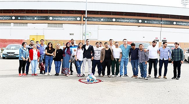 15 araçlı evlilik teklifi