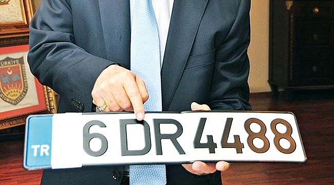 Araç plakasında yeni dönem