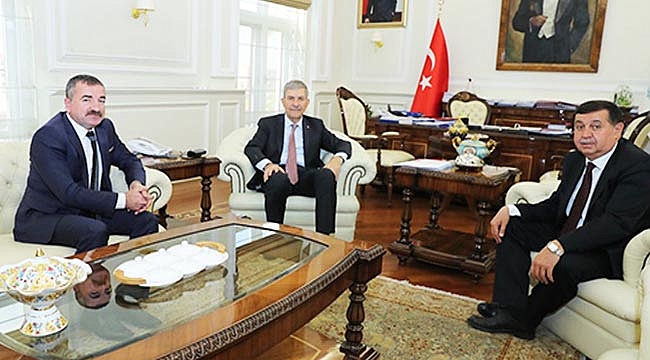 Bakan Demircan ile görüştüler