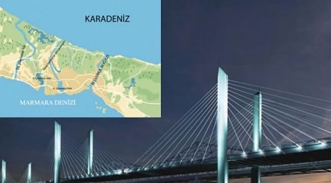 İşte Kanal İstanbul'un genişliği!