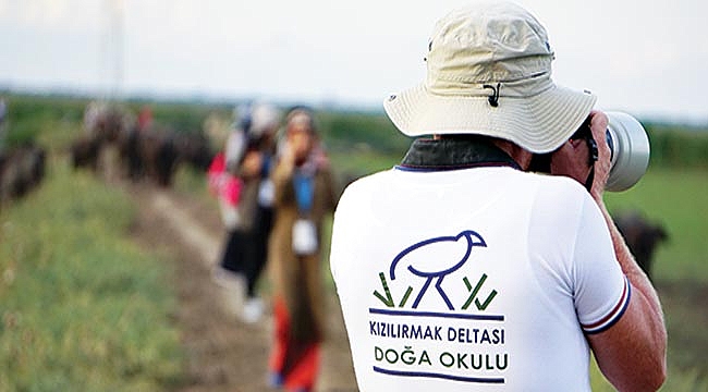 Kızılırmak Deltası’nda  foto safari heyecanı