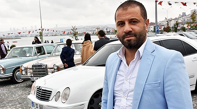 Mercedes tutkunları Samsun'da buluştu 