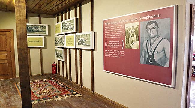 ŞAMPİYONLUK MAYOSU ANI EVİNDE