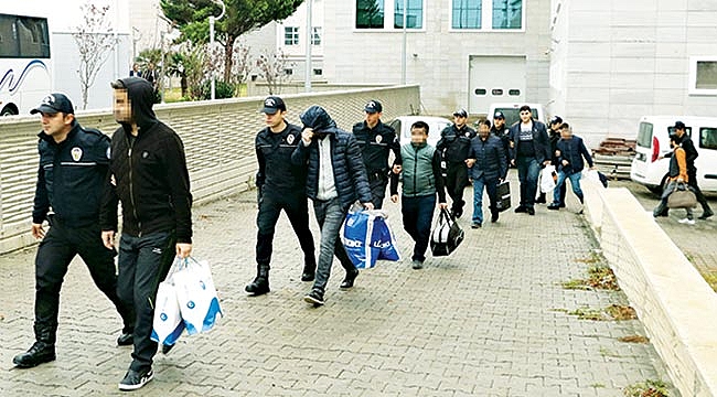 Samsun'da ByLock'tan 10 kişi tutuklandı