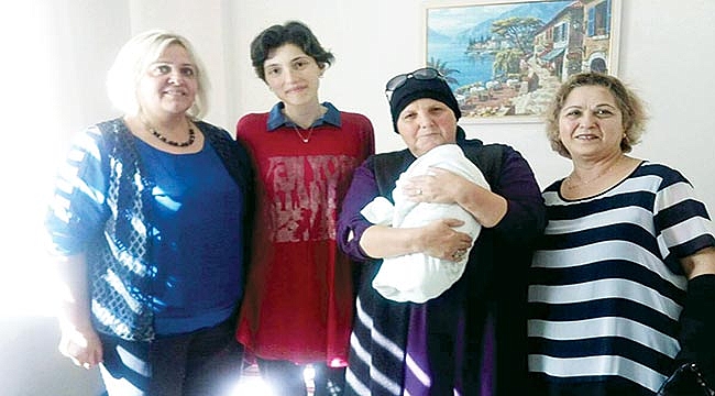 Şehit pilotun kızı dünyaya geldi