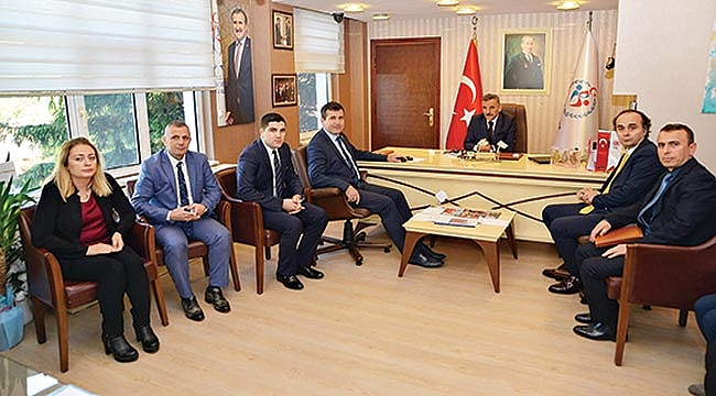 Vali Kaymak ziyaret etti