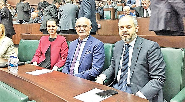 YILMAZ AK PARTİ GRUP TOPLANTISINA KATILDI