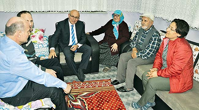 Başkan Kul’dan engelli Hüseyin Kılıç’a ziyaret