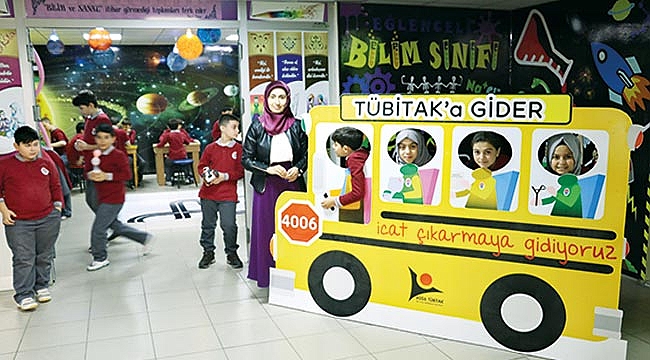 Bodrum katında bilim sınıfı