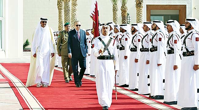 Cumhurbaşkanı Erdoğan Katar'da