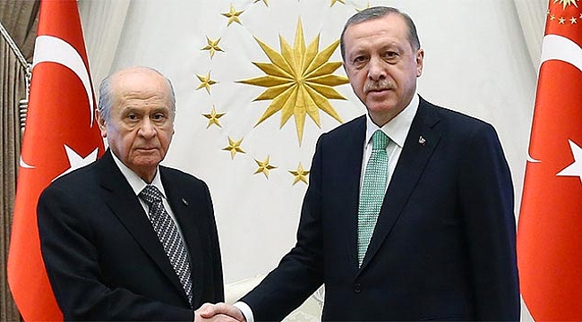 Erdoğan ile Bahçeli arasında sürpriz görüşme!