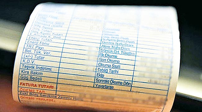 Faturayı düşürme formülü