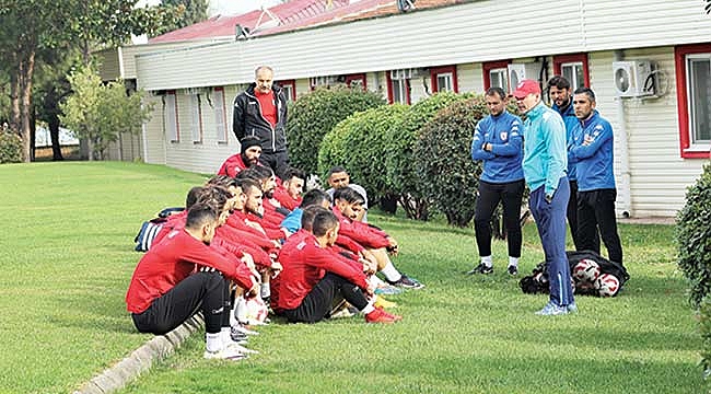 İdman öncesi mini toplantı