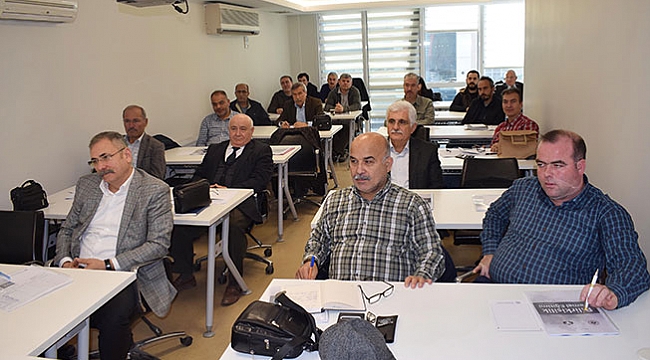 MMO Samsun Şube'de temel bilirkişilik eğitimleri