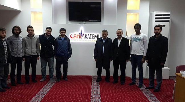 Osman Kaymak, Camiakademi'yi ziyaret etti