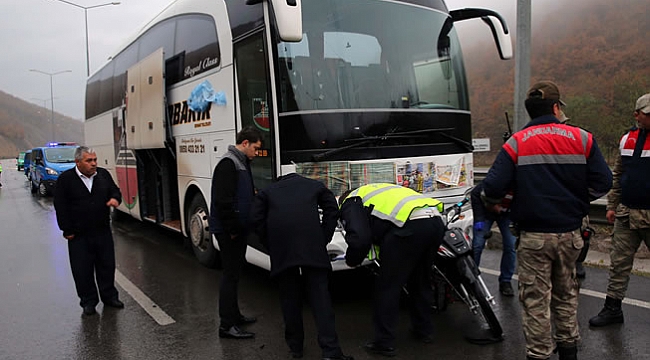 Otobüs 150 metre sürükledi! Sürücü öldü