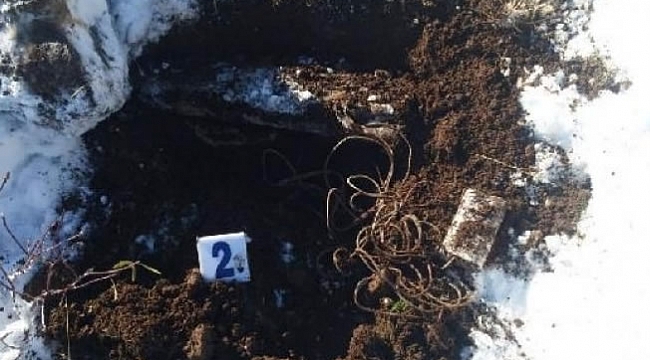 Patlayıcılar imha edildi