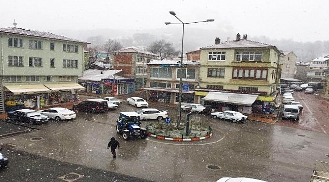 Samsun’a mevsimin ilk karı düştü