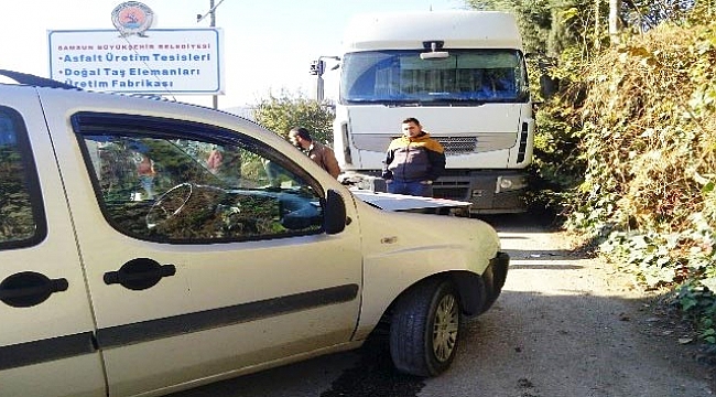Samsun’da trafik kazası: 3 yaralı