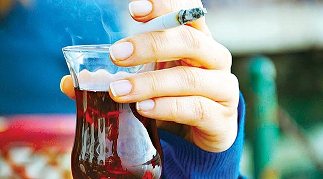 ‘Sigara çayla daha da zararlı’