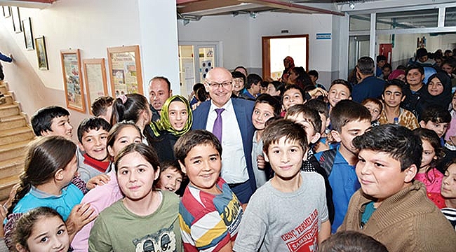 Terme’de okullarda temizlik eğitimi