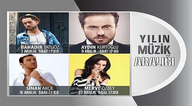 Ünlü pop şarkıcıları Samsunlular ile buluşacak