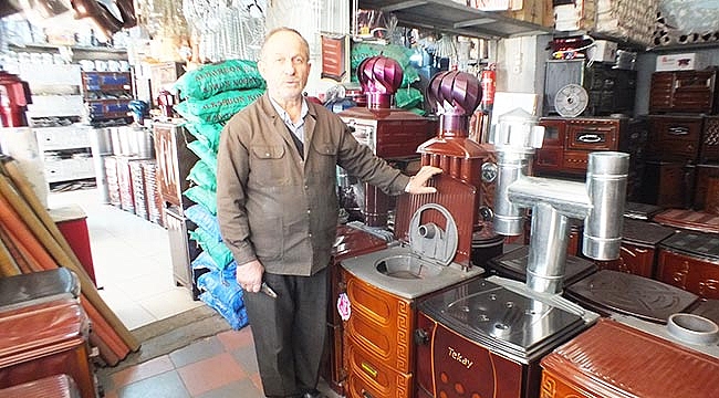 Vatandaş sobadan vazgeçmiyor