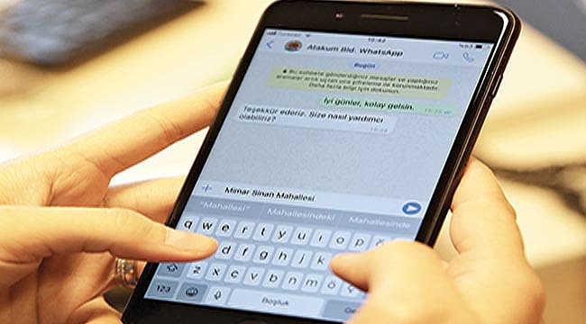 Atakum Belediyesi’nden  WhatsApp iletişim hattı