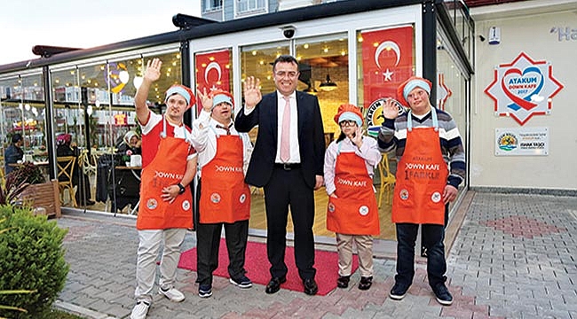 ATAKUM DOWN KAFE YILIN FARKINDALIK YARATAN PROJESİ SEÇİLDİ