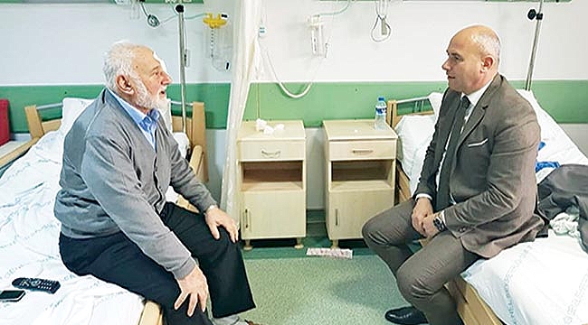 Başkan Togar’dan  hastalara moral